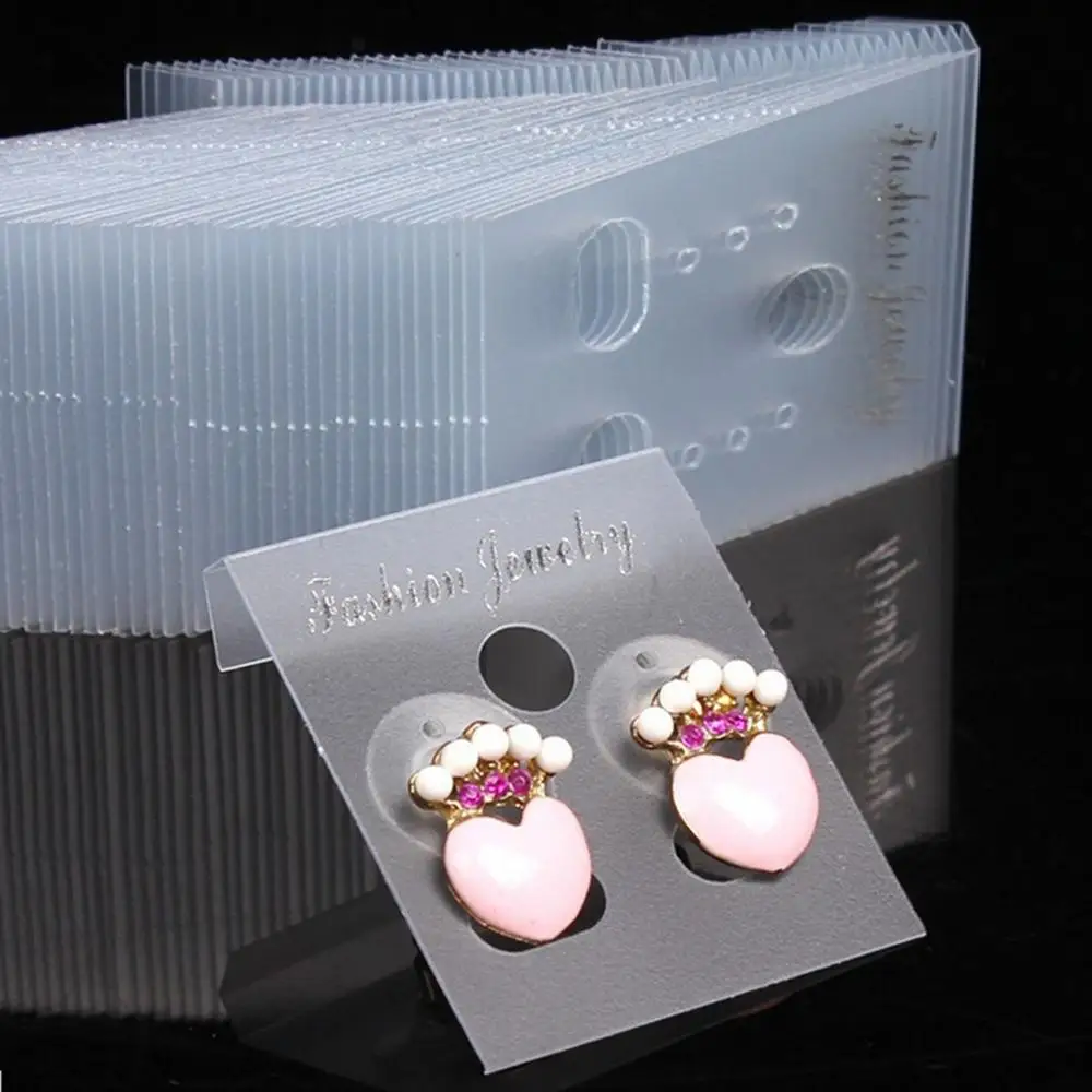 

Professional Plastic Earring Ear Studs Display Hang Cards Jewelry Holder