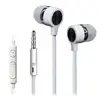 Deep Bass Earbuds Blue tooth Elements Volume Control White earphone With Stereo Sound