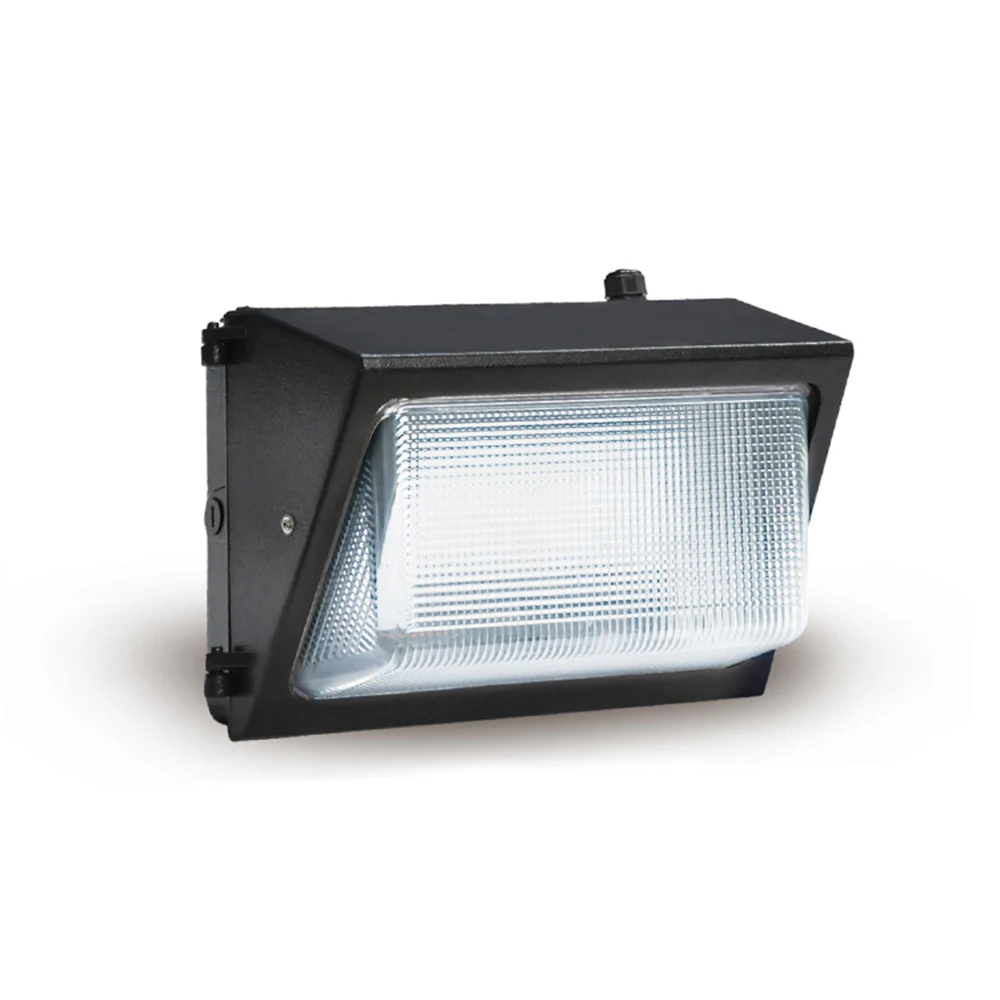 Dark bronze outdoor LED wall pack 80W with ETL certification lithonia lighting