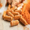 oem vegetable turmeric curcumin Curcuma Longa+Extract black pepper extract+ginger powder Capsules Supports antioxidant