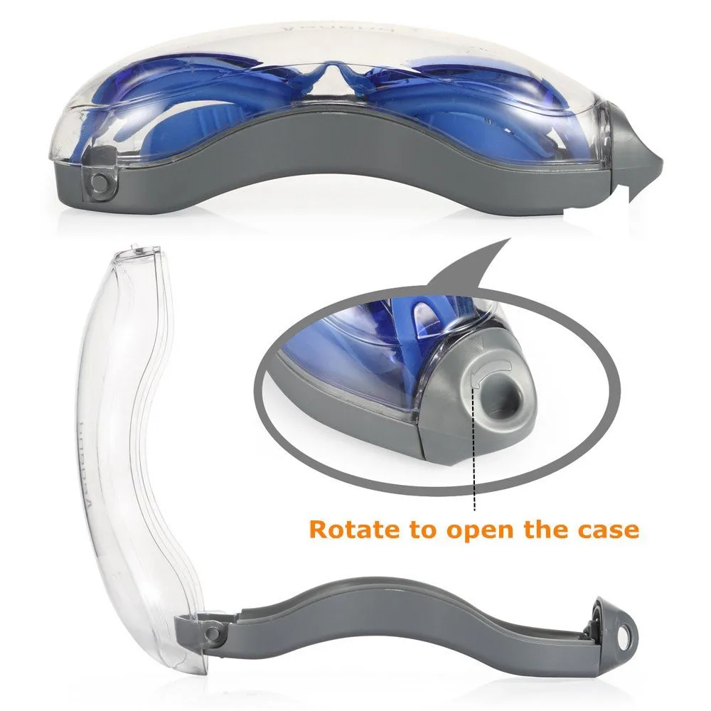 Swim Goggles Pack Of 2 Swimming Goggles No Leaking Uv Protection