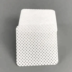 5x5cm 70gsm 100% PP Nail Polish Remover Polypropylene Non Woven Lint Free Cleaning Wipes