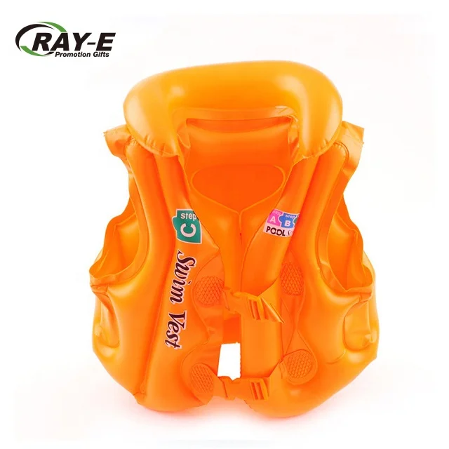 
Factory Price Children Float Swimming Life Swim Vest Learn-to Swim PVC Life Jacket Inflatable Life Vest for Kids 