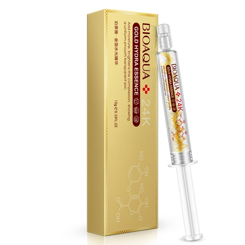 

bioaqua 24K gold hyaluronic acid moisturizing essence liquid anti-aging whitening nourishing facial cream