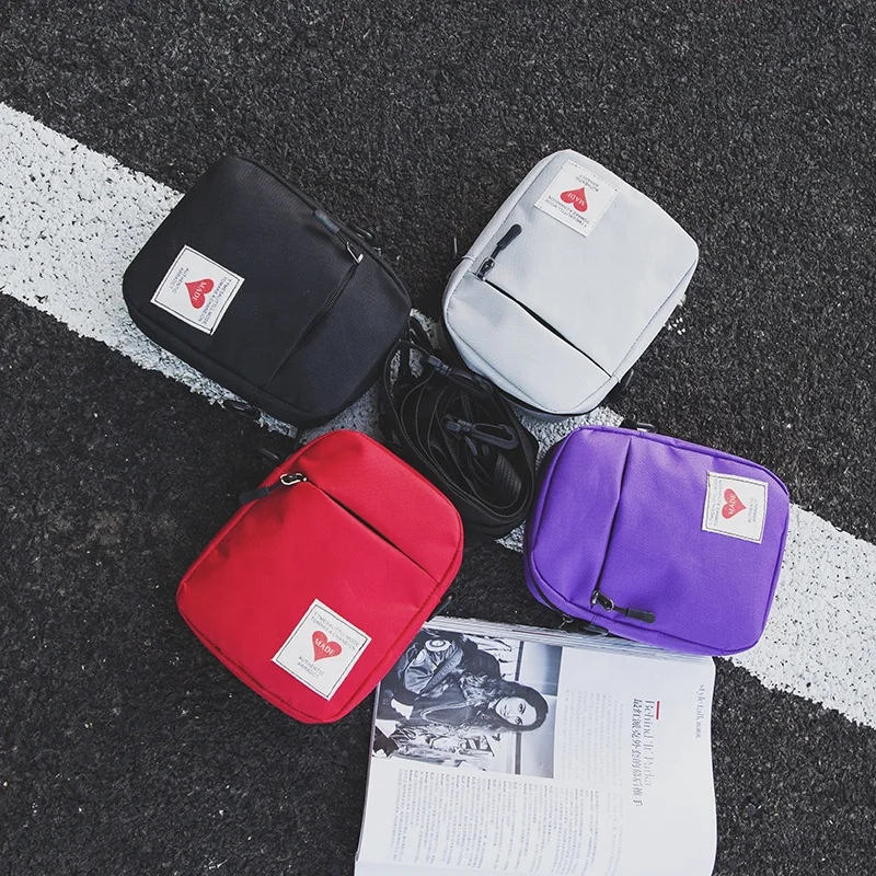 

Hot Sale Fashion Woman&Men Mini Messenger Bag Casual Phone Coin Shoulder Crossbody Tote Chest Bags, 4 colors