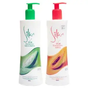 Silka Papaya Skin Whitening Lotion,Whitens In 2 Weeks 