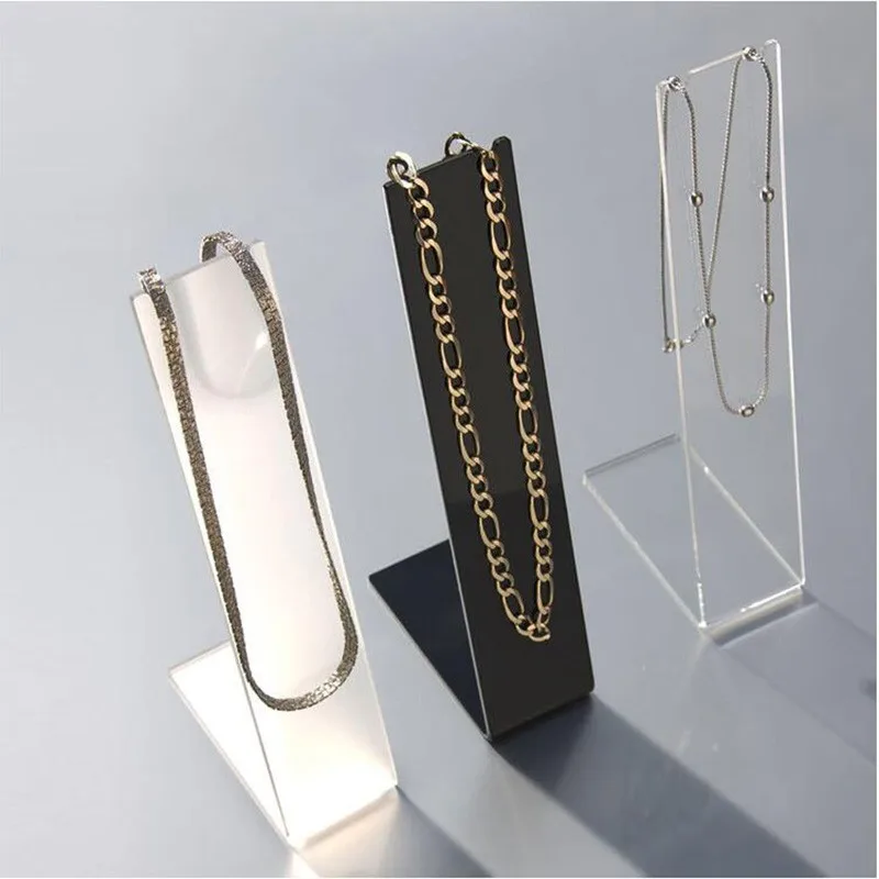 Customize Chain Necklace Display Acrylic Stand Jewellery Displays Stand