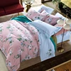 4 Piece 100% cotton edding set duvet cover bedding articles