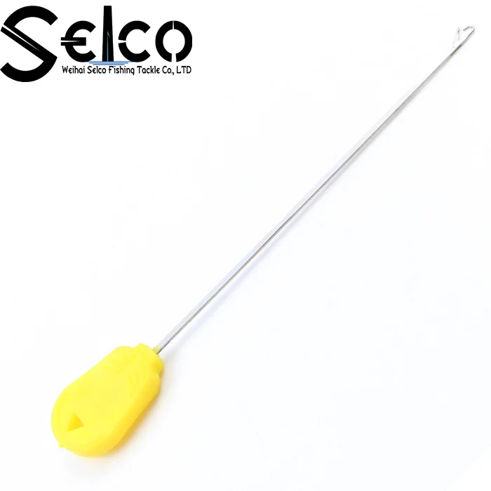 

Carp fishing tools 14cm stainless steel gate needle, plastic handle with eyelet