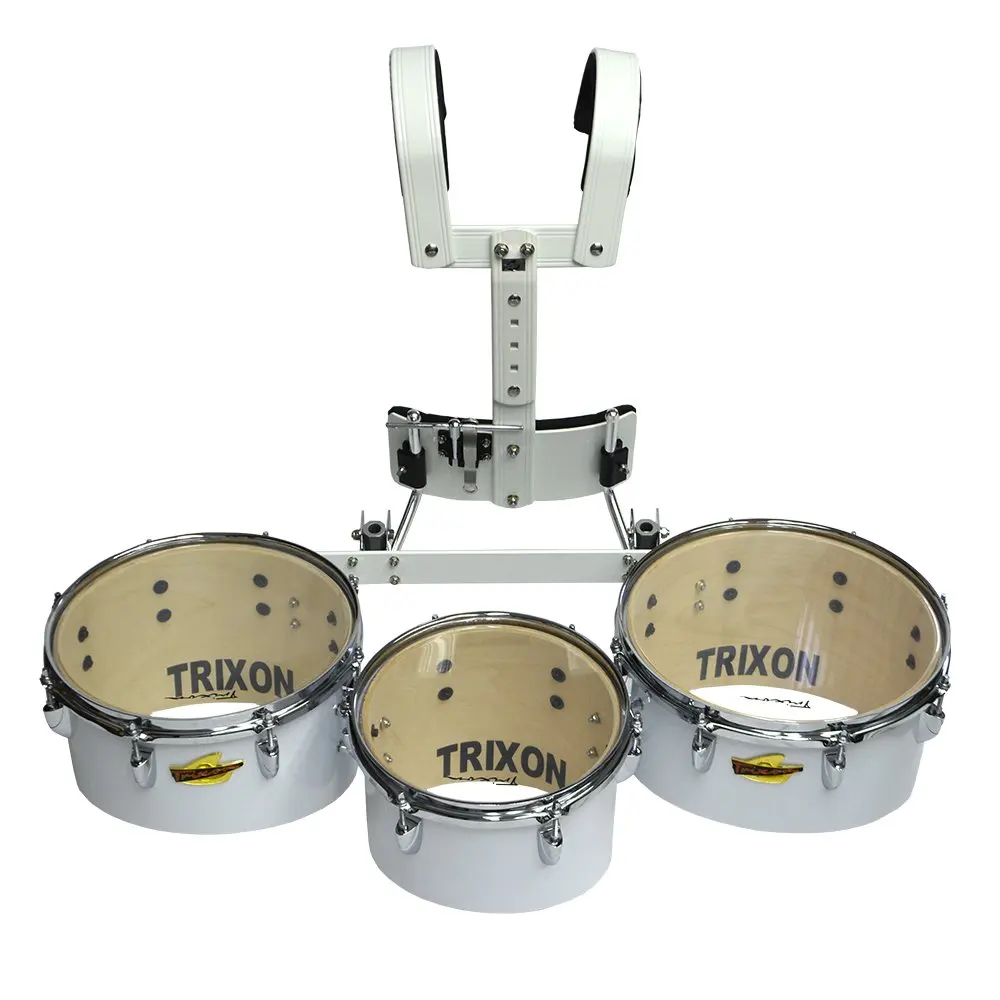 Buy Trixon Field Series Marching Toms Set of 6 Tenor Quad Drum in Cheap Price on