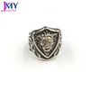 Hot sale expo stainless steel cast different shape animal lion ring for men