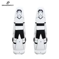 

Foldable durable strength inflatable air body dummy plastic inflatable soccer keeper training mannequin