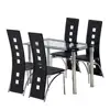 2019 HOT SALE CHROMED LEGS DINING SETS DININGTABLES DINING CHAIRSFOR DINING ROOMS