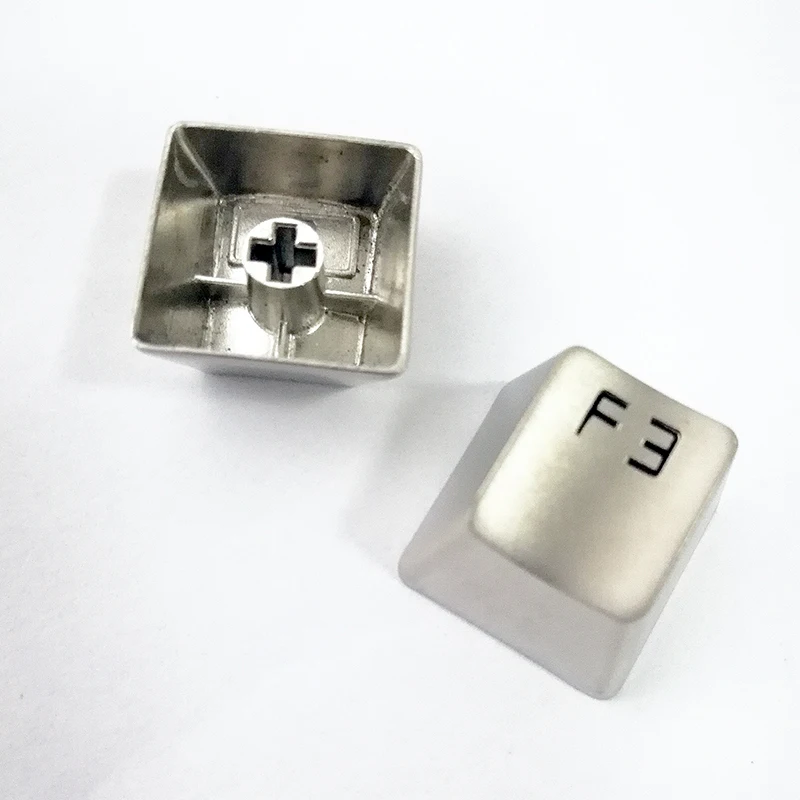 New Stainless Steel Keyboard Keys Parts MIM Metal Power Injection Molding Keycap Computer Accessories Factory