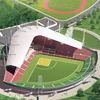 Baseball Stadium Tensile Membrane Structure
