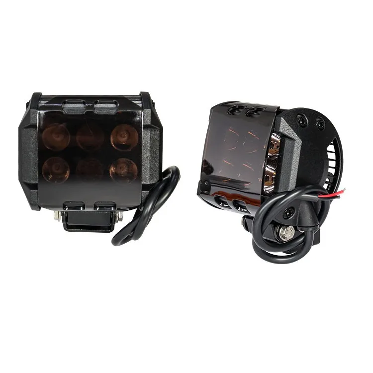 

CLASSIC 18W BLACK LENS OFF ROAD C REE LED LIGHT BAR, White