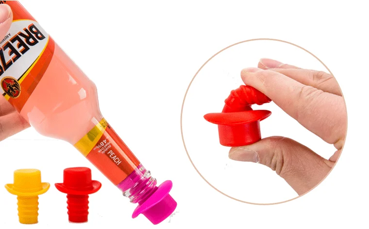 silicone wine bottle stopper