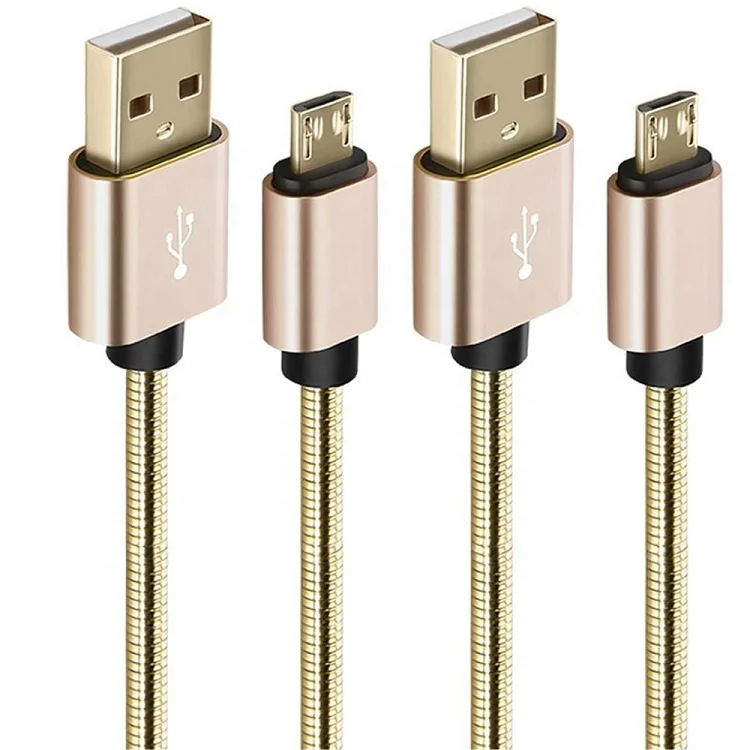 

Free Shipping Stainless Steel Cable Tray Price List Net USB Cable Pin Charging Cable, Gold