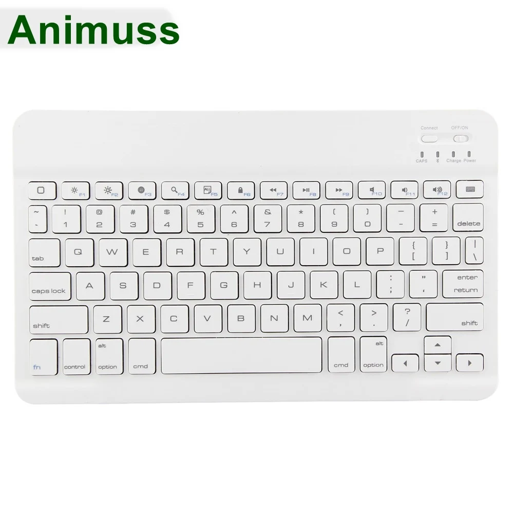

Portable Lightweight Wireless Keyboard Tablet For iPad iOS, Black/white