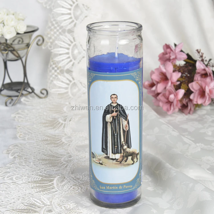 Customized Memorial Candles Catholic Religious Candles Buy 8 Inches