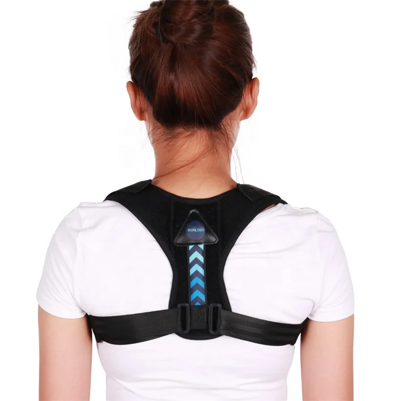 

Manufacturer adjustable Neoprene Posture Back Support Belt, Black/blue/pink/green,custom colors