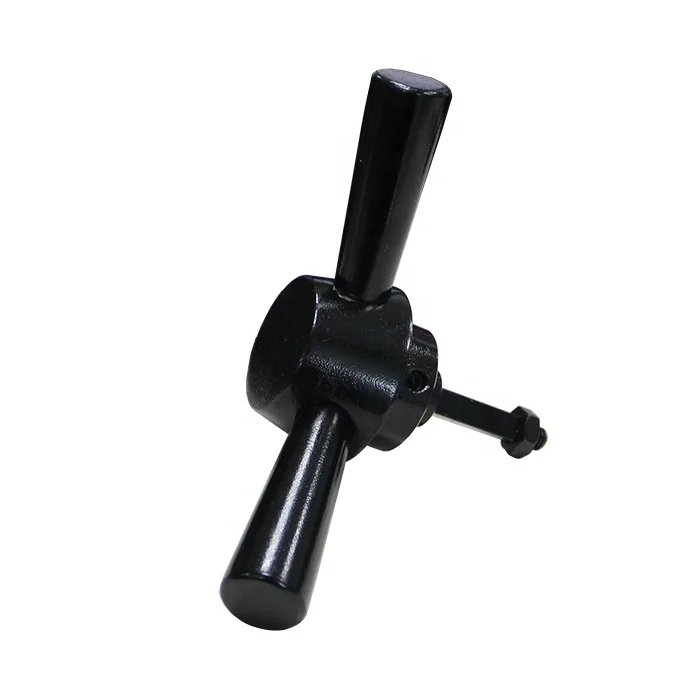 
China lock smith 3 spoke Zinc Alloy Lock Handles For Safe JN713 