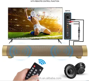 Portable Wired & Wireless Bluetooth Speaker Sound Bar