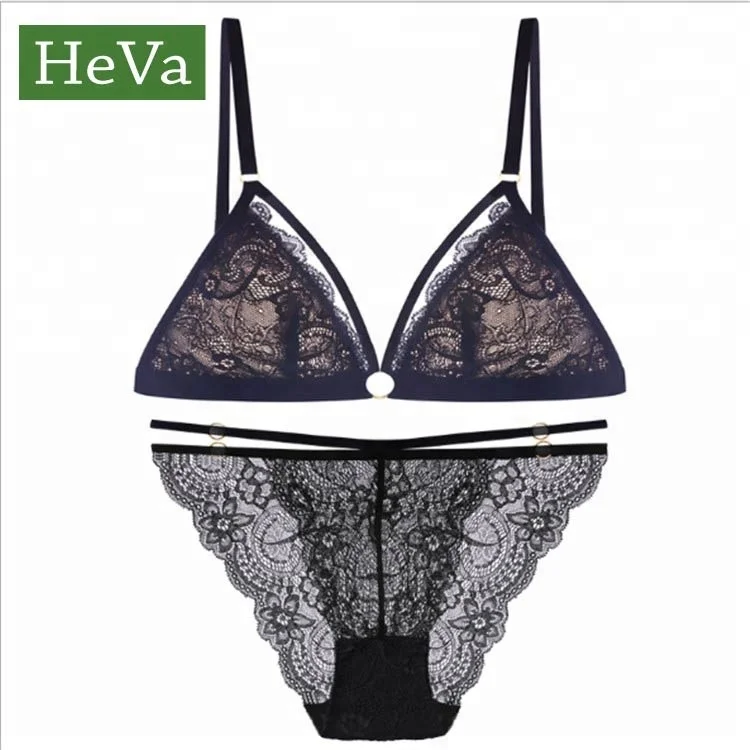 Wholesale Fashion Design Women Bra Set Lace Sexy Lingerie Underwear Set