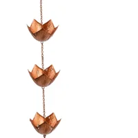 

Tulip Decorative Hanging Iron Rain Chain