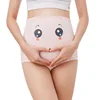 Cute cotton maternity panties high waist support briefs adjustable button underwear for pregnant women