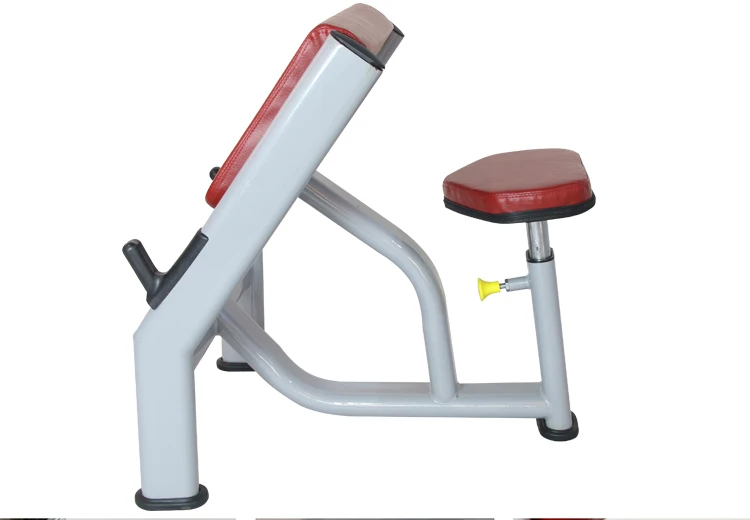 Commercial Strength Gym Equipment Arm Curl Bench