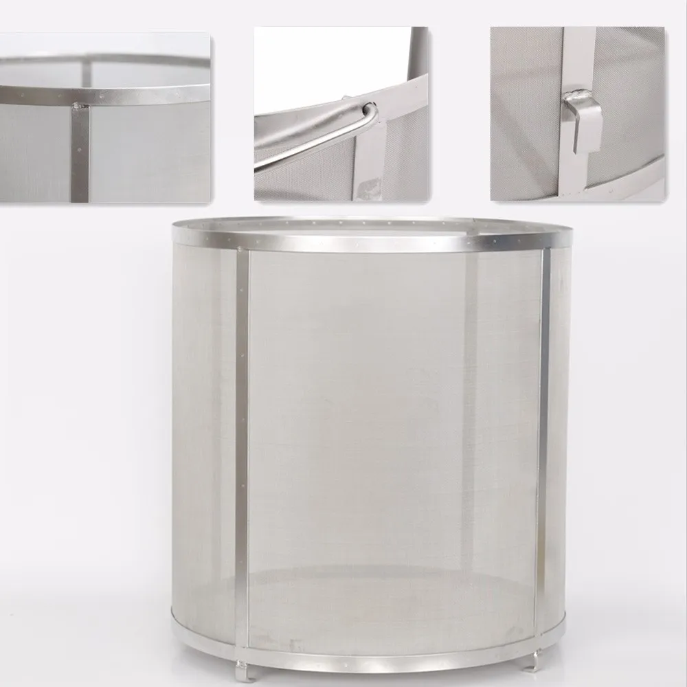 Stainless Steel Wire Mesh Beer Brewing Filter Basket/screen For Beer