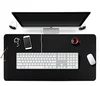 Wholesale custom PVC leather smooth computer desk protector mat,office desk pad