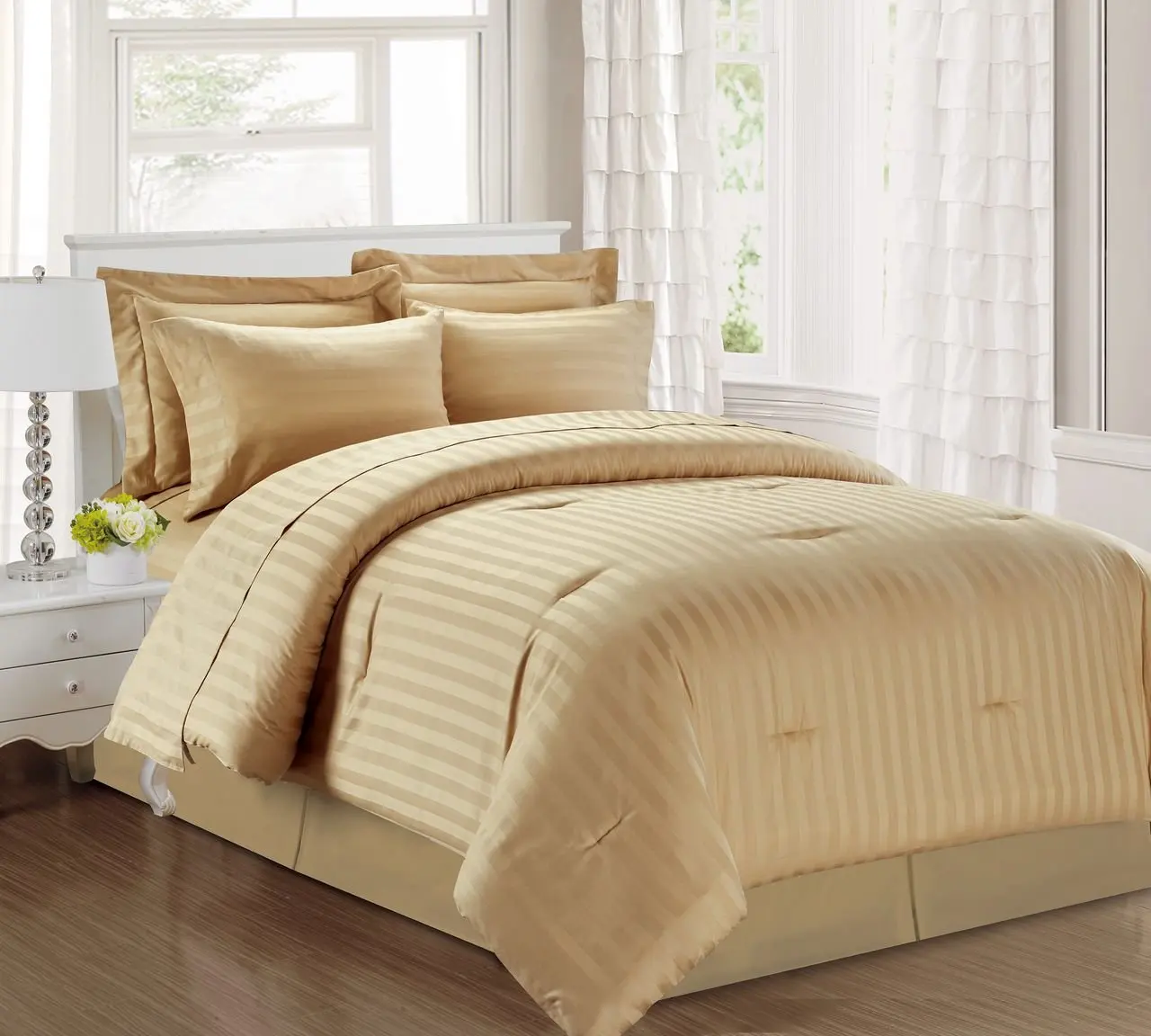 Cheap Damask Stripe Comforter Set Find Damask Stripe Comforter