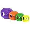 Power Training Colorful Gym Stainless Steel Insert Rubber Bumper Plate