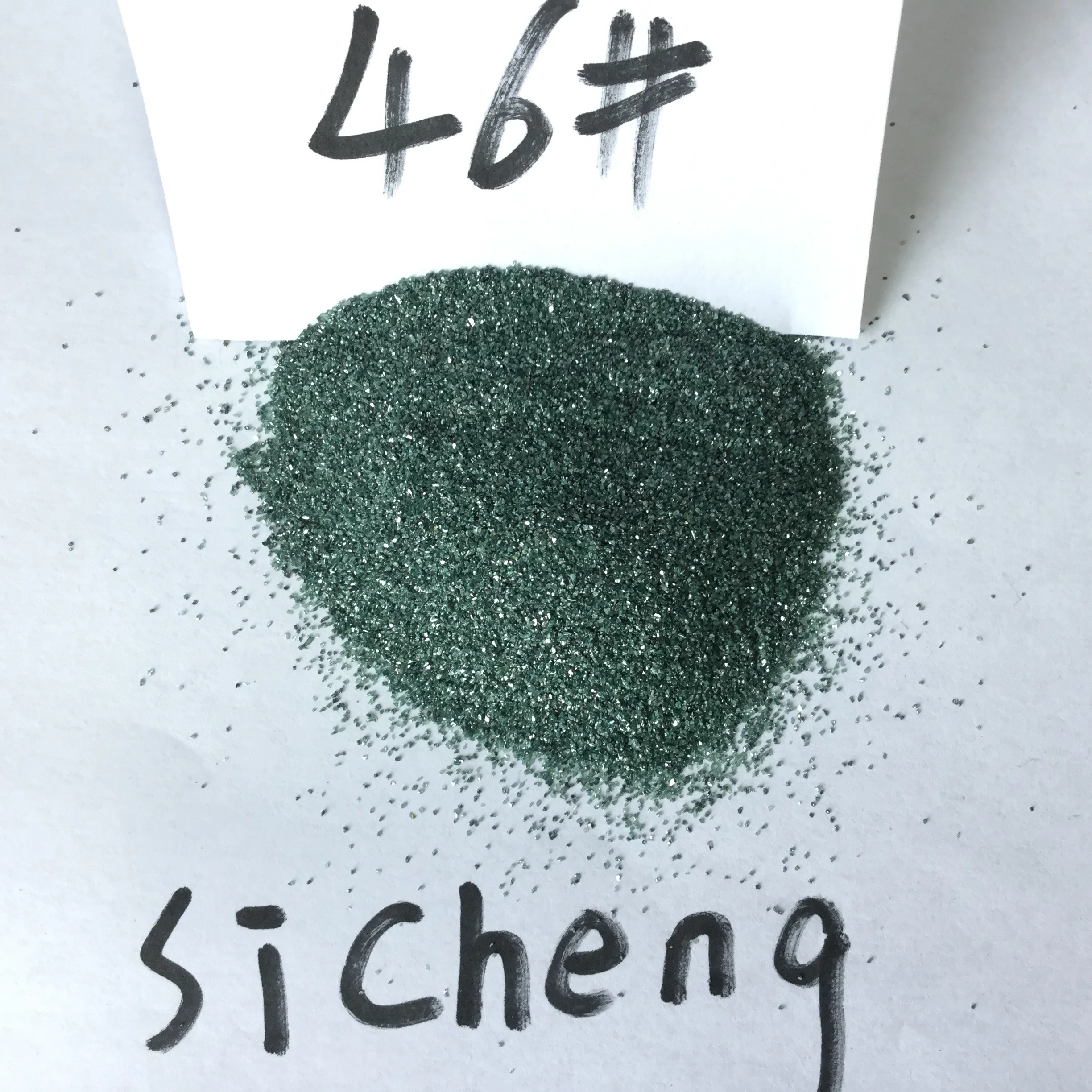 High Hardness green silicon carbide /green carborundum 36-54# for Resin grinding wheel
