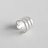 Korean Elegant upper Ear earrings Cuff No Ear Hole Clip on 925 Silver Earring Clip