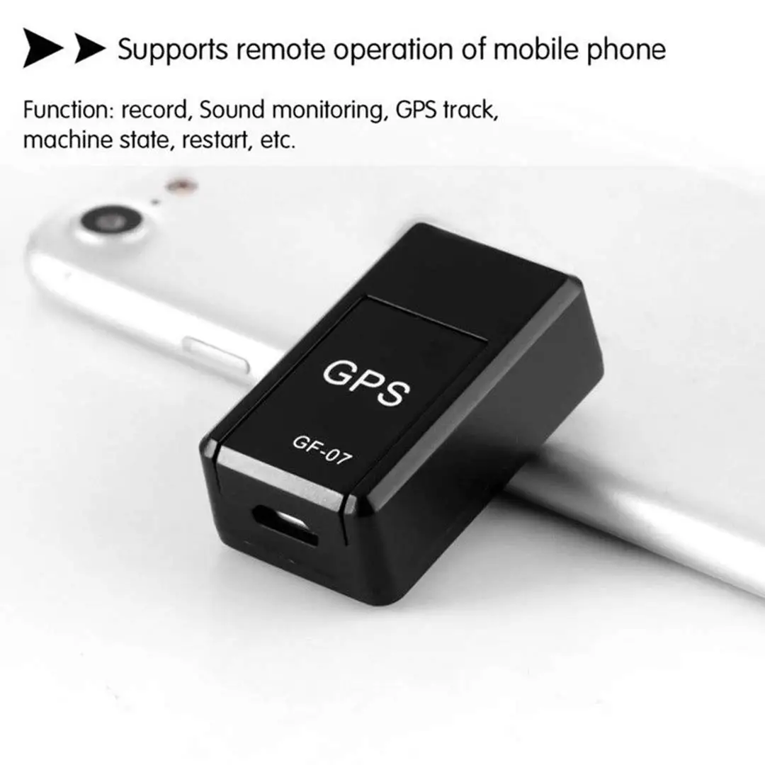 GF07 Mini Portable Real-Time GPS Tracker Magnetic Tracking Device GPRS Locator Global
