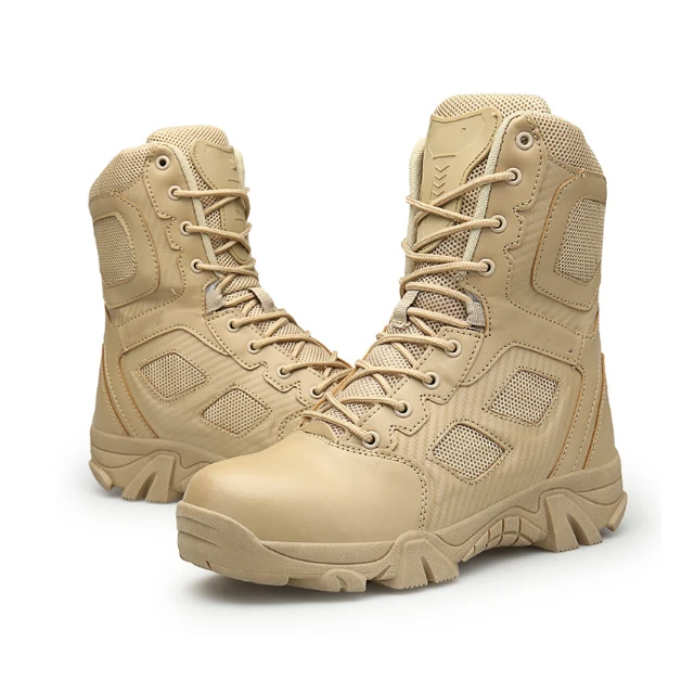 

Latest Men's Army Training Tactical Desert Military Boots For Army, Requirement