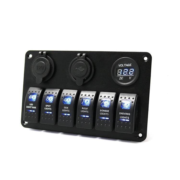 rv control panel switches