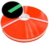 Neon Orange Glowing In The Dark Custom TPU Coated Nylon Webbing Strap For Bags