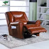 Custom Multi Function Single Recliner Sofa, Cheap European Leather Sofa, Chesterfield Single Seater Leather Sofa