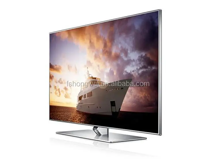 40 inch silver color LED TV 4K Ultra HD android smart LED with metal frame