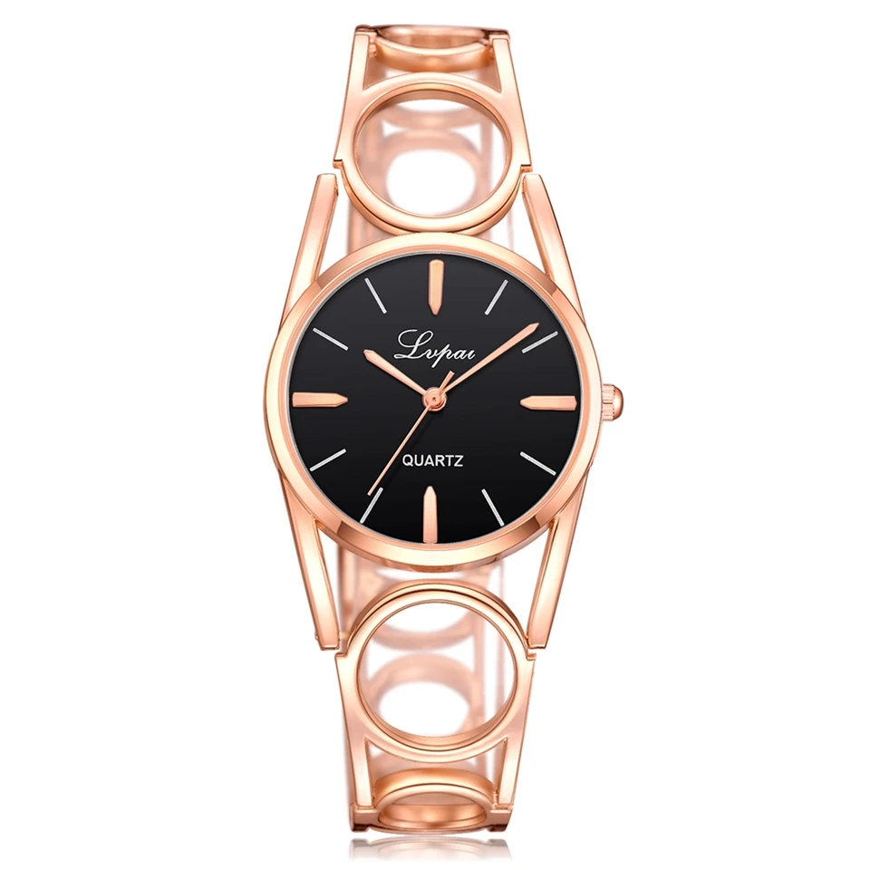 

Lvpai Famous Brand New Women Fashion Luxury Watch Rose Gold Diamond Ladies Wristwatch Casual Women Quartz Watch LP214, As shown