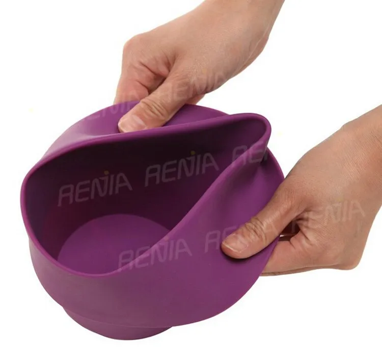 Renjia Green Plant Silicone Pot Round Flower Plant Pot Ecofriendly