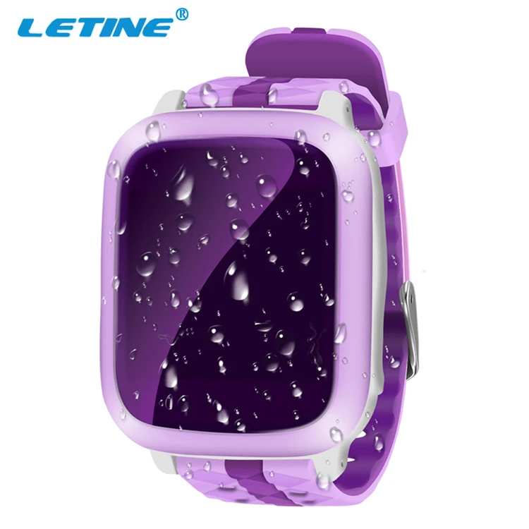 

2017 NEW Kids GPS Watch Phone IP67 Waterproof Smart Phone Tracker GPS AGPS LBS tracking, Blue;pink