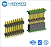German standard electronic connector, lcd panel pin header 2.54mm tape and reel