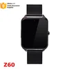 Z60 smart watch steel belt pedometer health monitoring information push social entertainment smart reminder Bluetooth