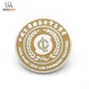Custom Round shape/metal/ logo/soft enamel/nickel/l lapel pin badge