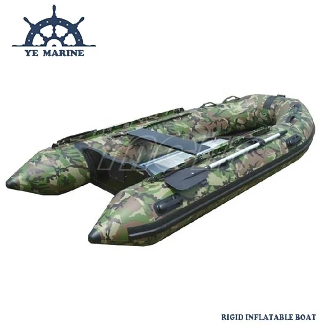 

5person 3.6m Heat Seal Camouflage Inflatable Fishing boat, Optional